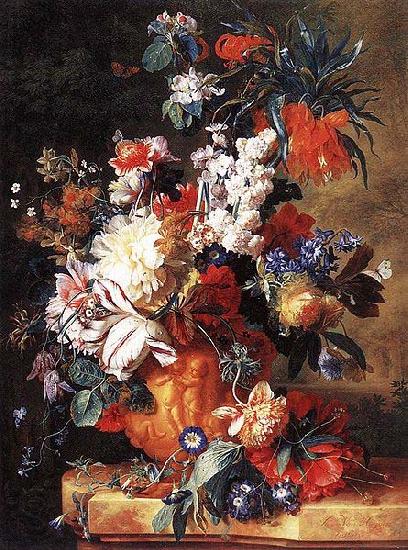 Jan van Huysum Bouquet of Flowers in an Urn by Jan van Huysum, France oil painting art